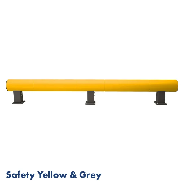 Rack Armour Single Bumper Barrier (Safety _ Grey)